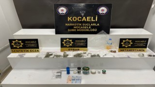 Kocaeli’deki uyuşturucu operasyonlarında yakalanan 3 kişi tutuklandı