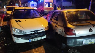 Edirne’de alkollü sürücünün karıştığı trafik kazasında 3 kişi yaralandı