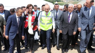 HalkalıKapıkule Demiryolu Hattı ilk ray kaynak töreni