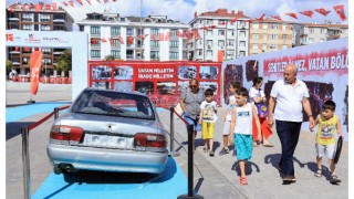 Güngören’de ”O An” Ezilen Araç ve Fotoğraf Sergisi açıldı