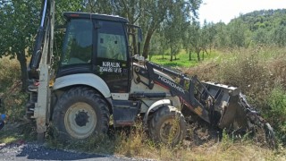 Bursa’da park halindeyken hareket eden kepçenin çarptığı motosiklet sürücüsü öldü