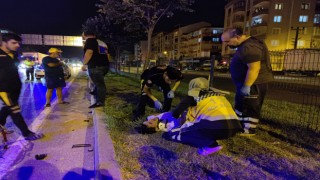 Bursa’da traktörle çarpışan motosikletteki 2 kişi yaralandı
