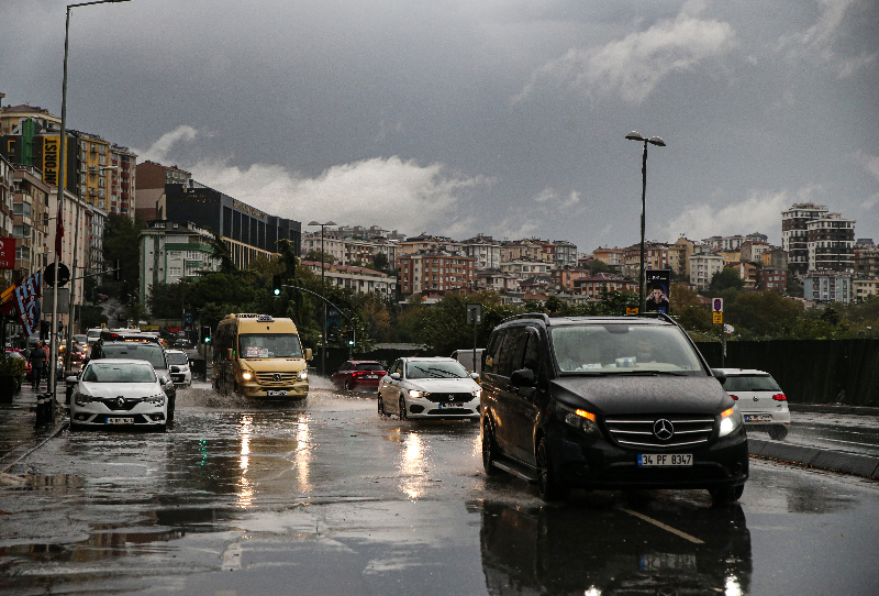 İstanbul'da sağanak