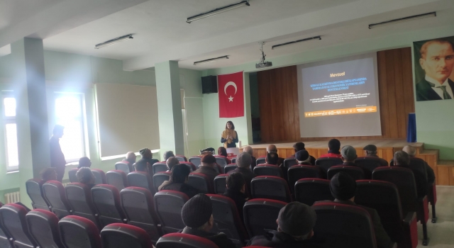 Pazaryeri’nde çftçiler kırsal kalkınma hibe destekleri konusunda bilgilendirildi