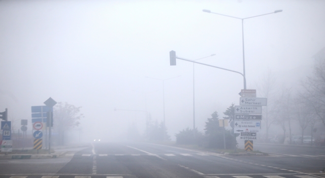 Kırklareli’nde yoğun sis etkili oldu