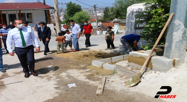 Yalova Belediyesi ekipleri mahallelerde çalışmalarını sürdürüyor