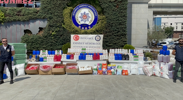 İstanbul’da sahte deterjan operasyonu