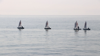 Tekirdağlı sporcular "Avrupa Hareketlilik Haftası"nda kulaç atıp yelken açtılar