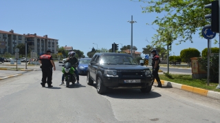 Turizm merkezlerinden Ayvalık’ta ”tam kapanma” sürecinde Kovid19 tedbirlerine uyuluyor