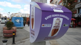 Zeytinburnu’nda toplanan bayat ekmekler besi hayvanları için yeme dönüşecek