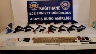 Kağıthane’de yasa dışı silah ticareti yapan zanlı tutuklandı