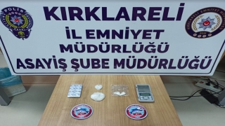 Kırklareli’nde asayiş uygulamasında yakalanan şüpheli tutuklandı