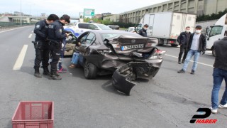 İstanbul'da trafik kazası: 2 yaralı