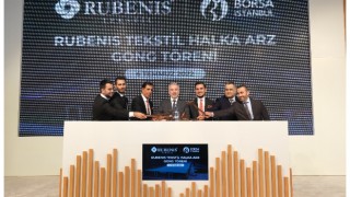 Borsa İstanbul’da gong Rubenis Tekstil için çaldı
